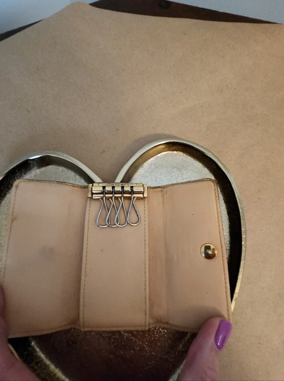 Louis Vuitton Vintage Multicolor Monogram Murakami Black 4-Key Case